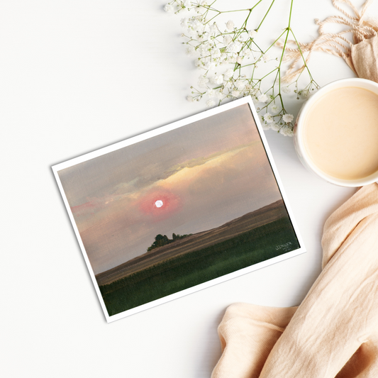 Smokey Haze Postcard