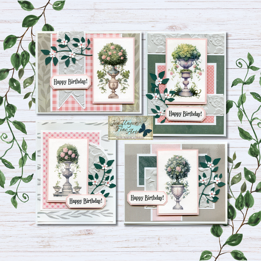 Topiary Garden Cardmaking Kit