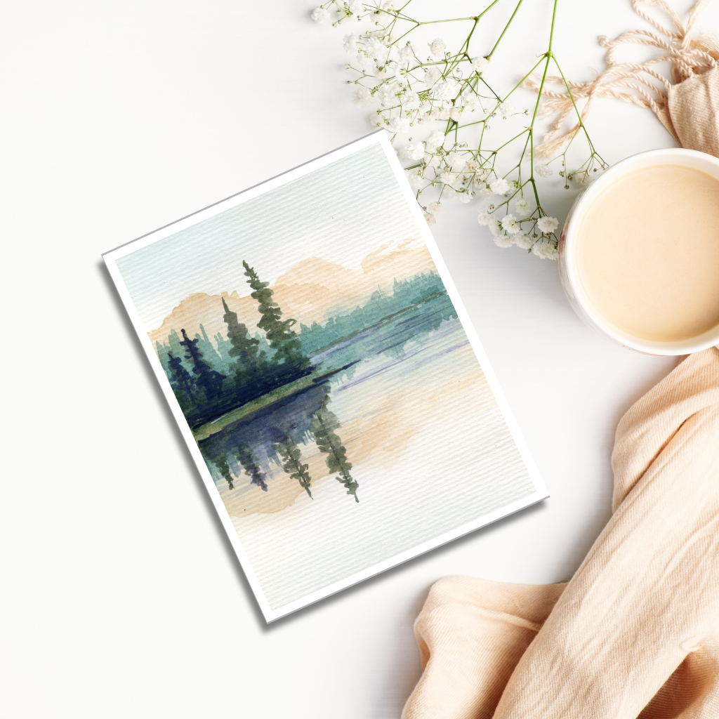 Serene Postcard