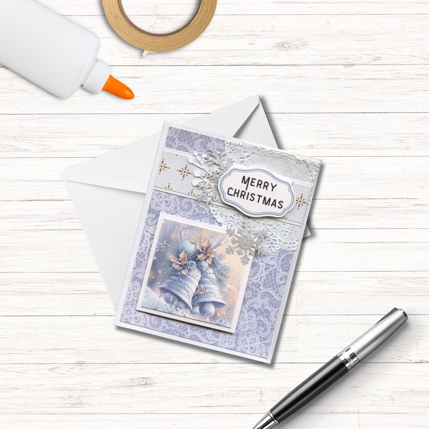 Pastel Christmas Card Making Kit