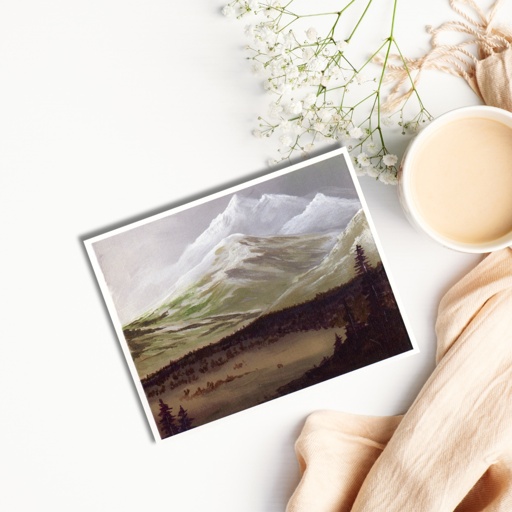 Into the Mountains Postcard