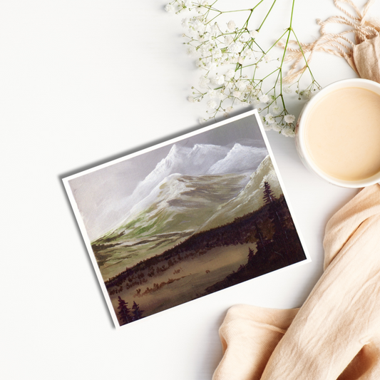 Into the Mountains Postcard
