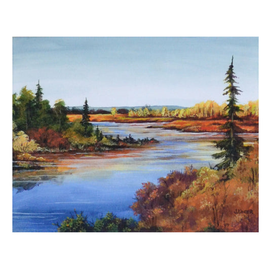 Autumn Splendor, Limited Edition Print, 11 X 14, Signed and Numbered. Unframed.