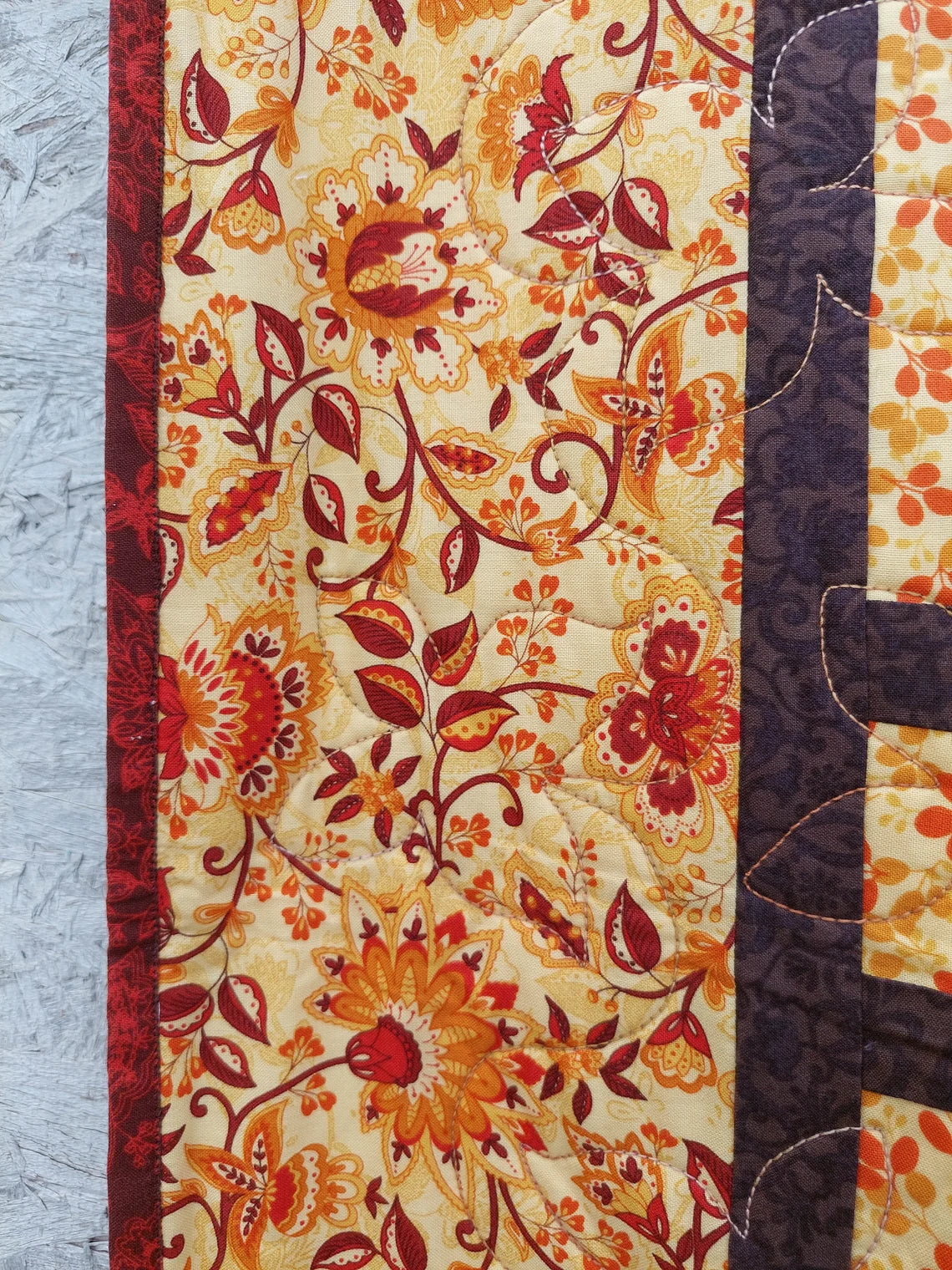 Fall Butterfly Throw Quilt