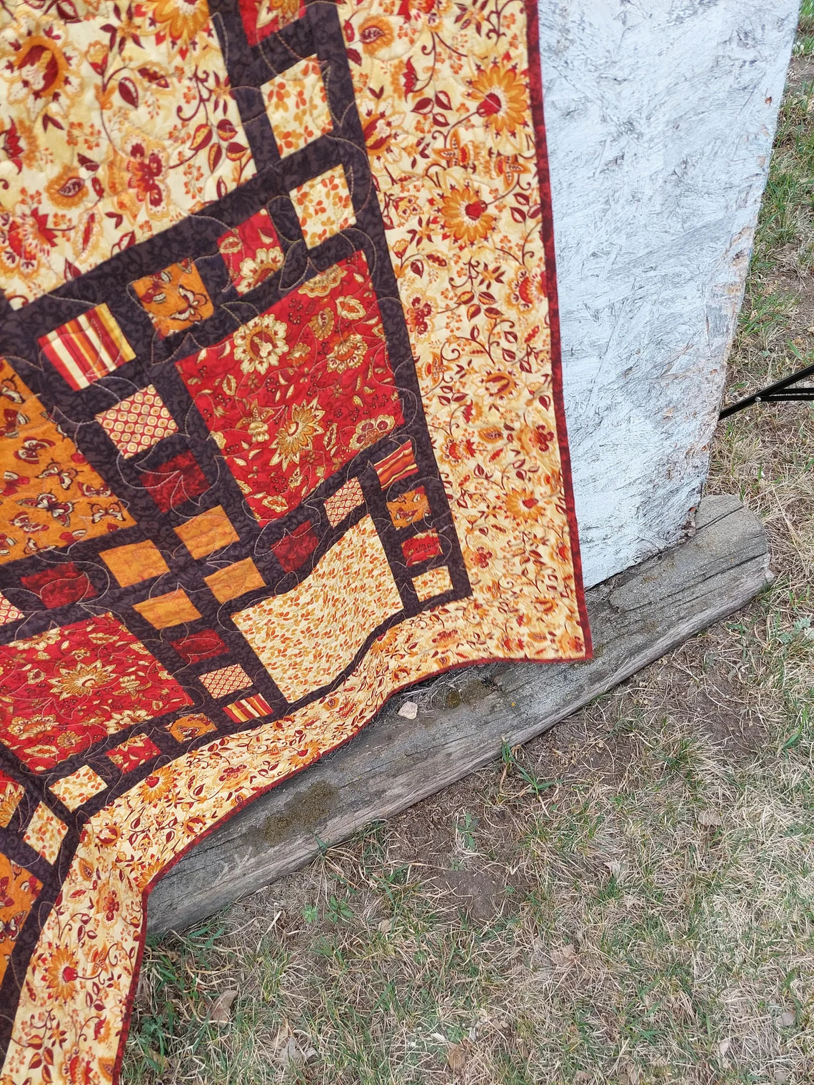 Fall Butterfly Throw Quilt