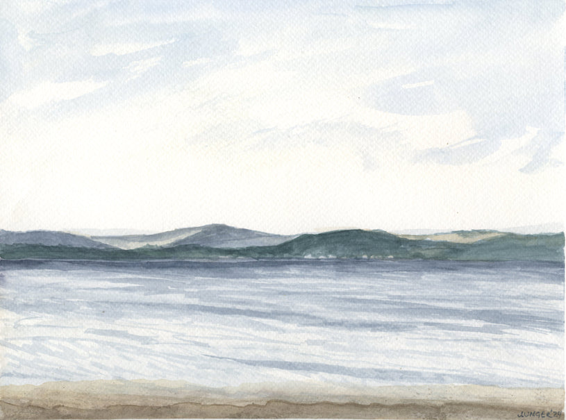 Sylvan Lake Watercolor