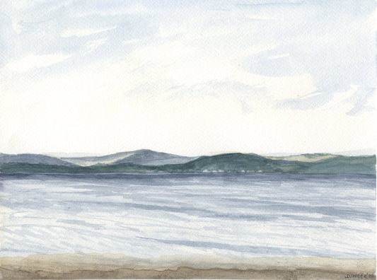 Sylvan Lake Watercolor