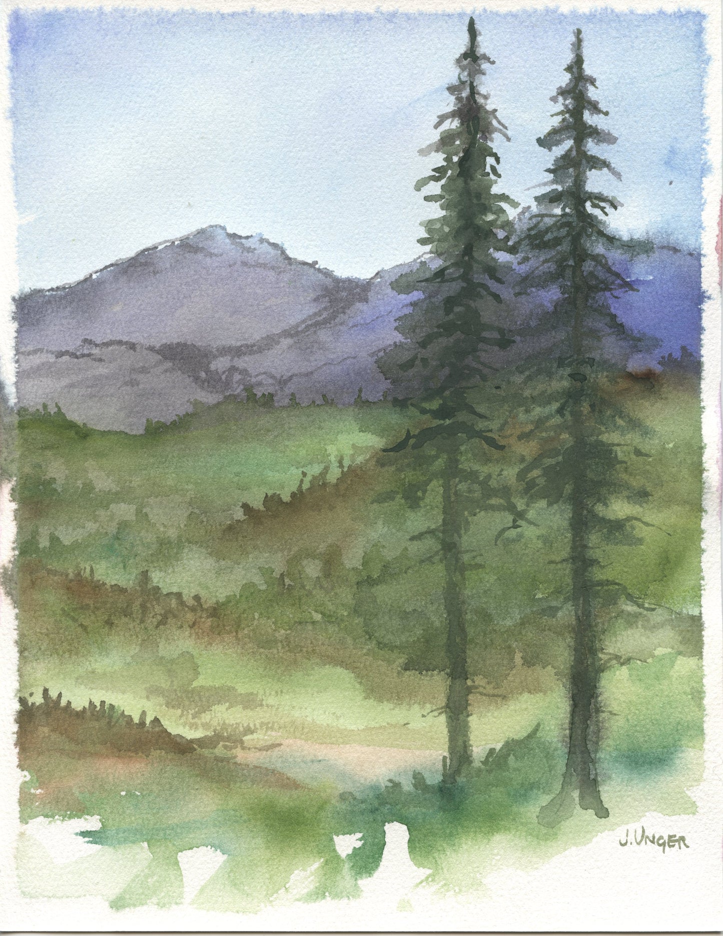 Untitled Watercolor Study