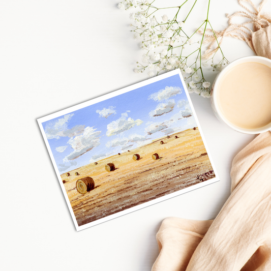 After the Harvest Postcard