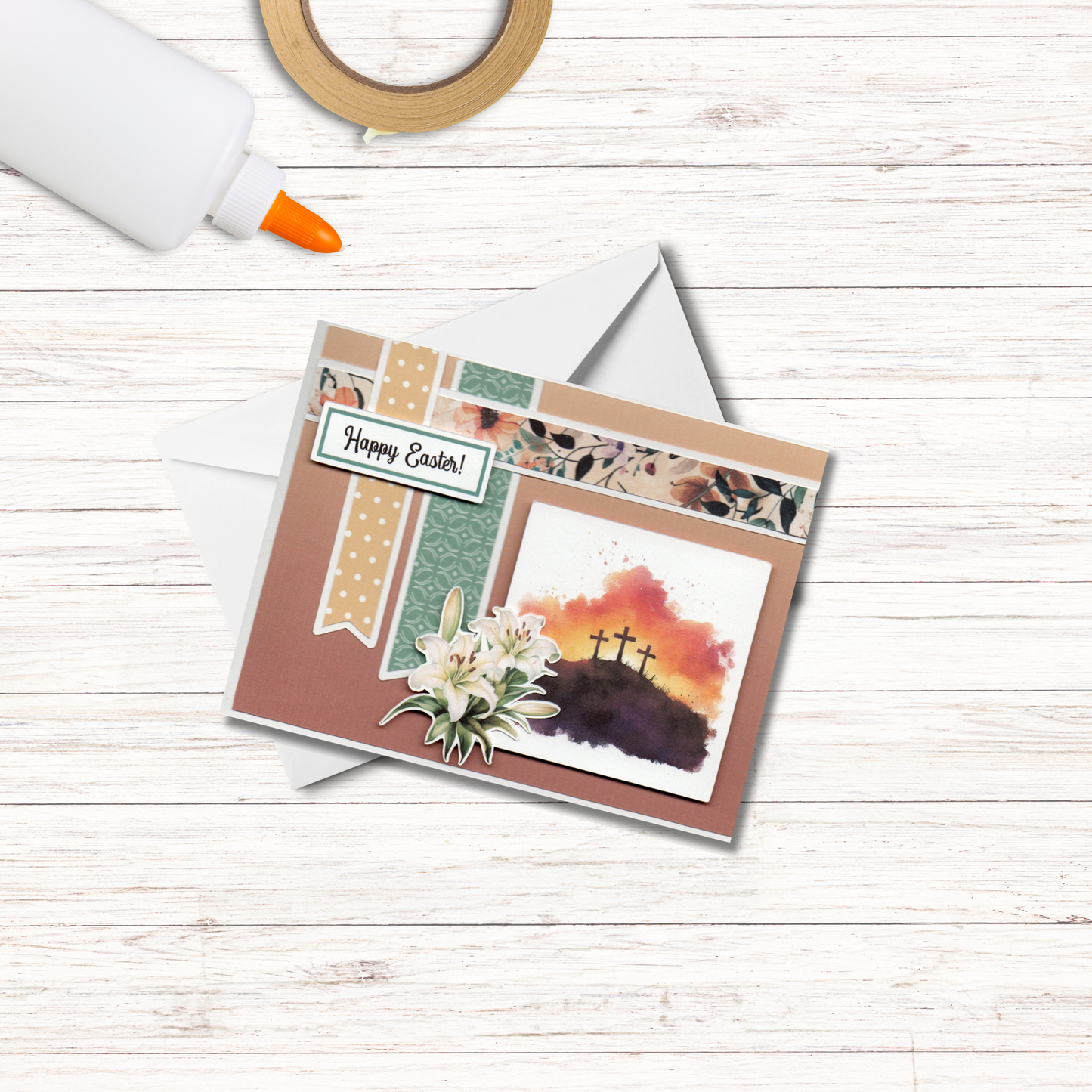 Cardmaking kit, He is Risen