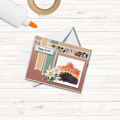 Cardmaking kit, He is Risen
