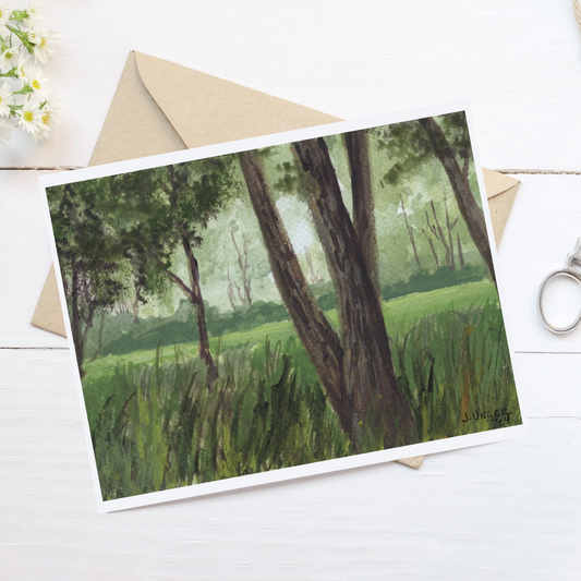 Postcard Backyard Musings