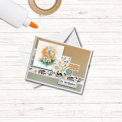 Cardmaking kit, He is Risen