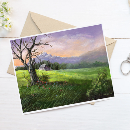 Postcard Quiet Countryside