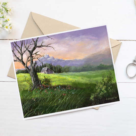 Postcard Quiet Countryside