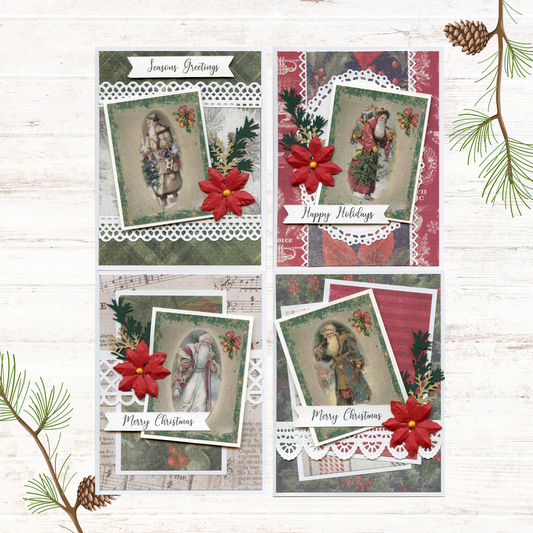 Father Christmas Cardmaking Kit