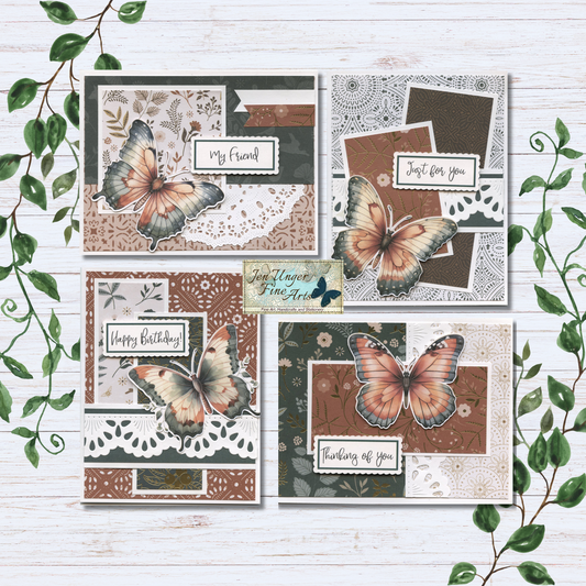 Butterfly Adventure, Cardmaking Kit June
