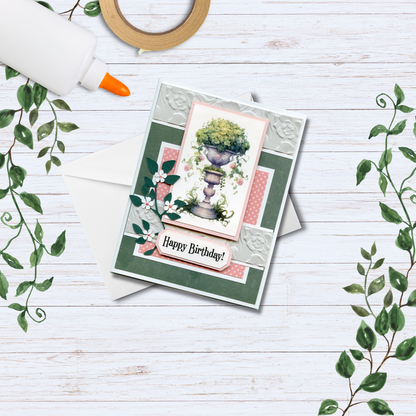 Topiary Garden Cardmaking Kit