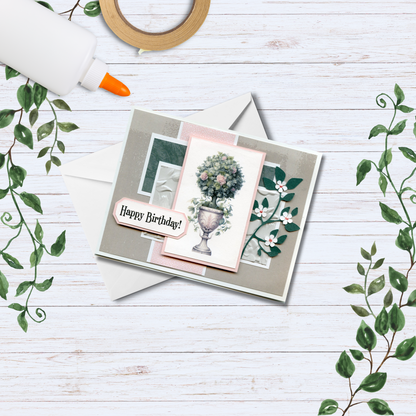 Topiary Garden Cardmaking Kit