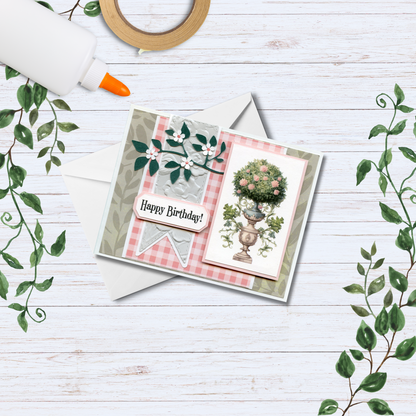 Topiary Garden Cardmaking Kit