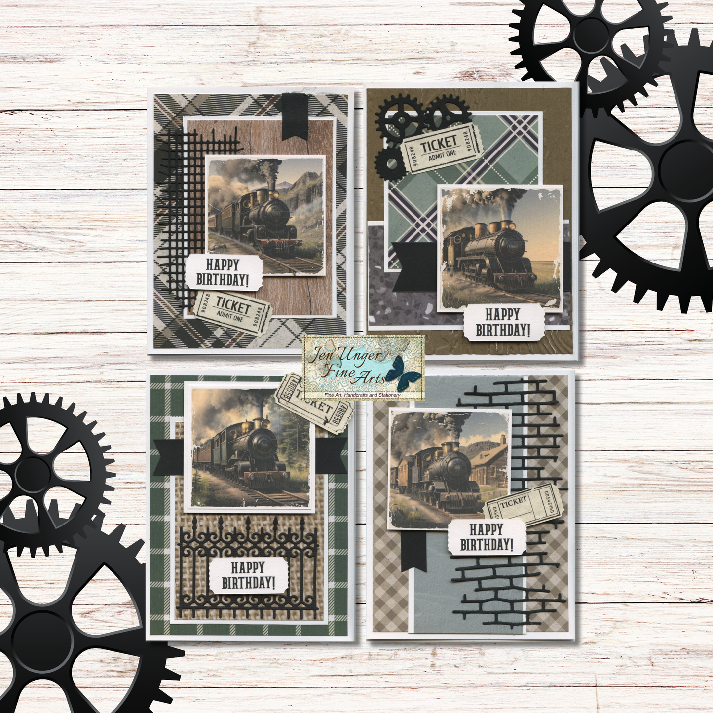 All Aboard, Cardmaking Kit, July 2024
