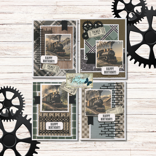 All Aboard, Cardmaking Kit, July 2024
