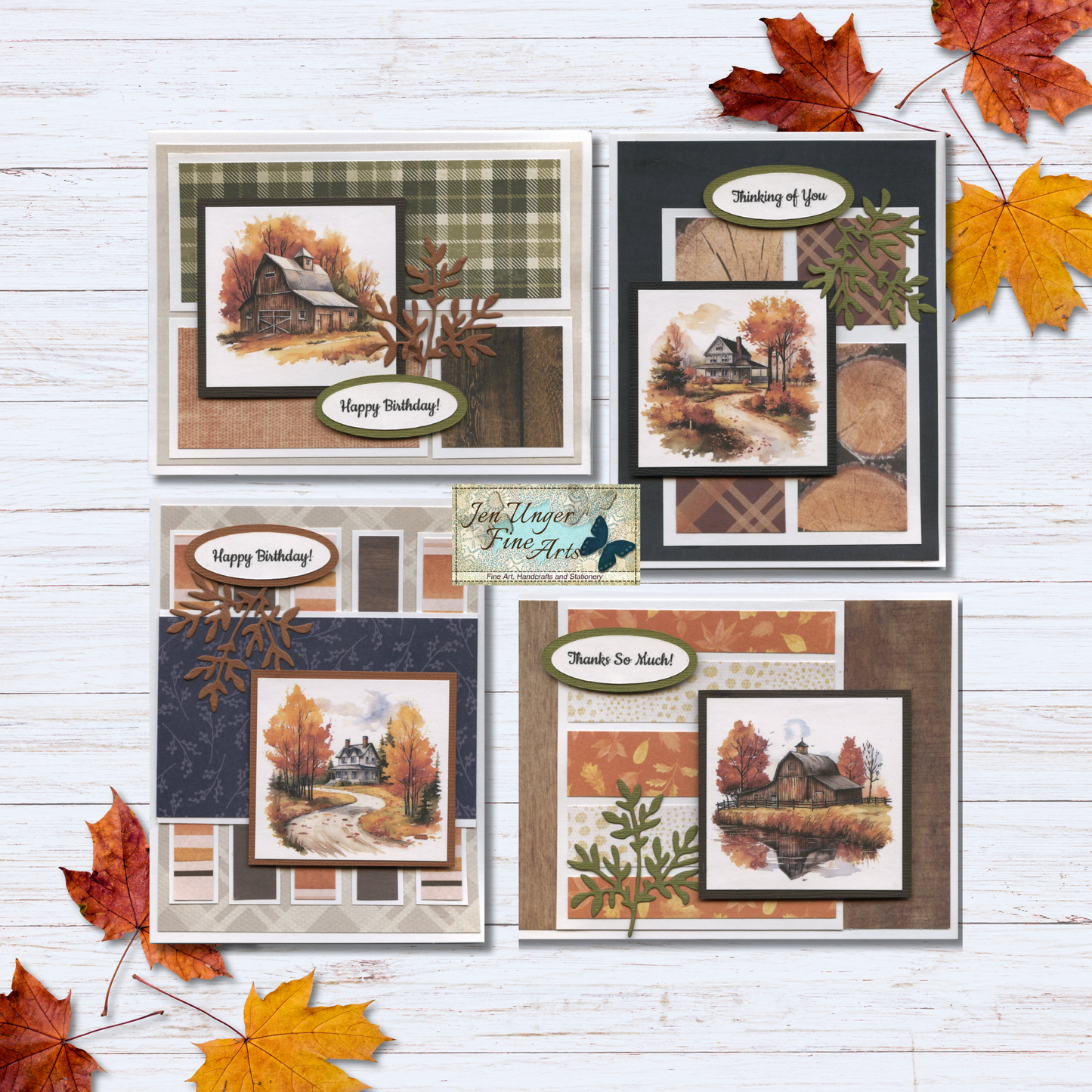 Cardmaking Kit, Autumn Acres