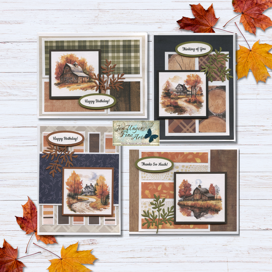 Cardmaking Kit, Autumn Acres