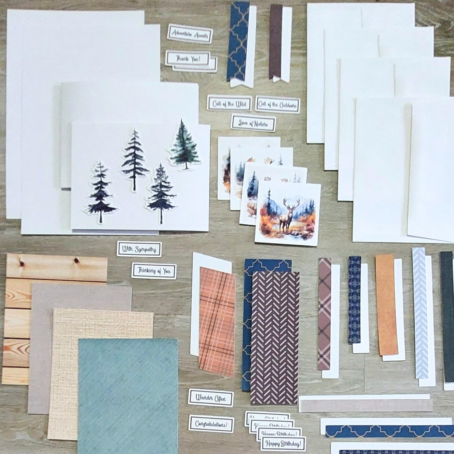 Cardmaking Kit- Love of Nature