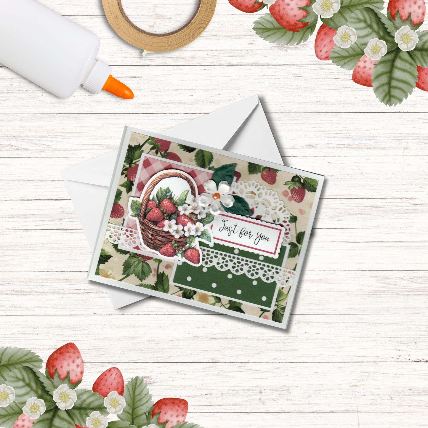 Cardmaking Kit- Strawberry Season