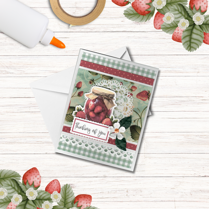Cardmaking Kit- Strawberry Season