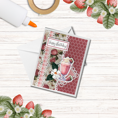 Cardmaking Kit- Strawberry Season
